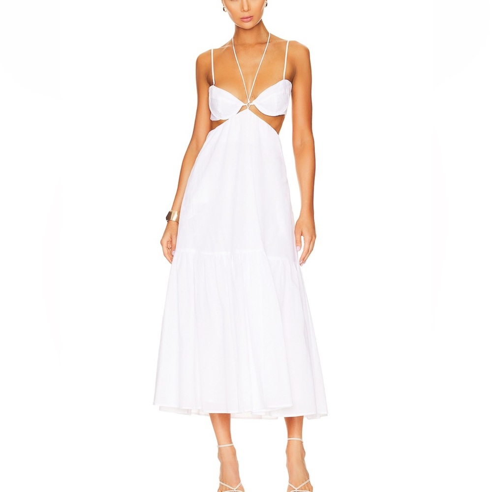 Bardot Willow Midi Dress Size 4